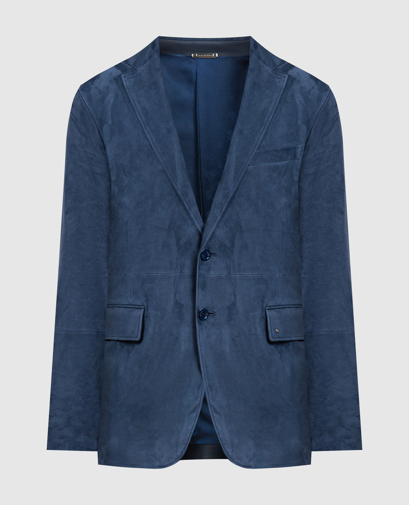 

Blue nubuck blazer Stefano Ricci