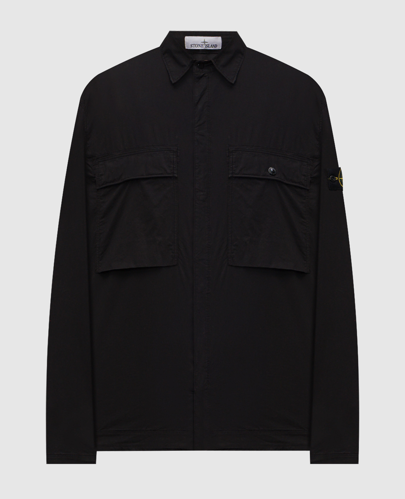 

Black shirt with logo Stone Island