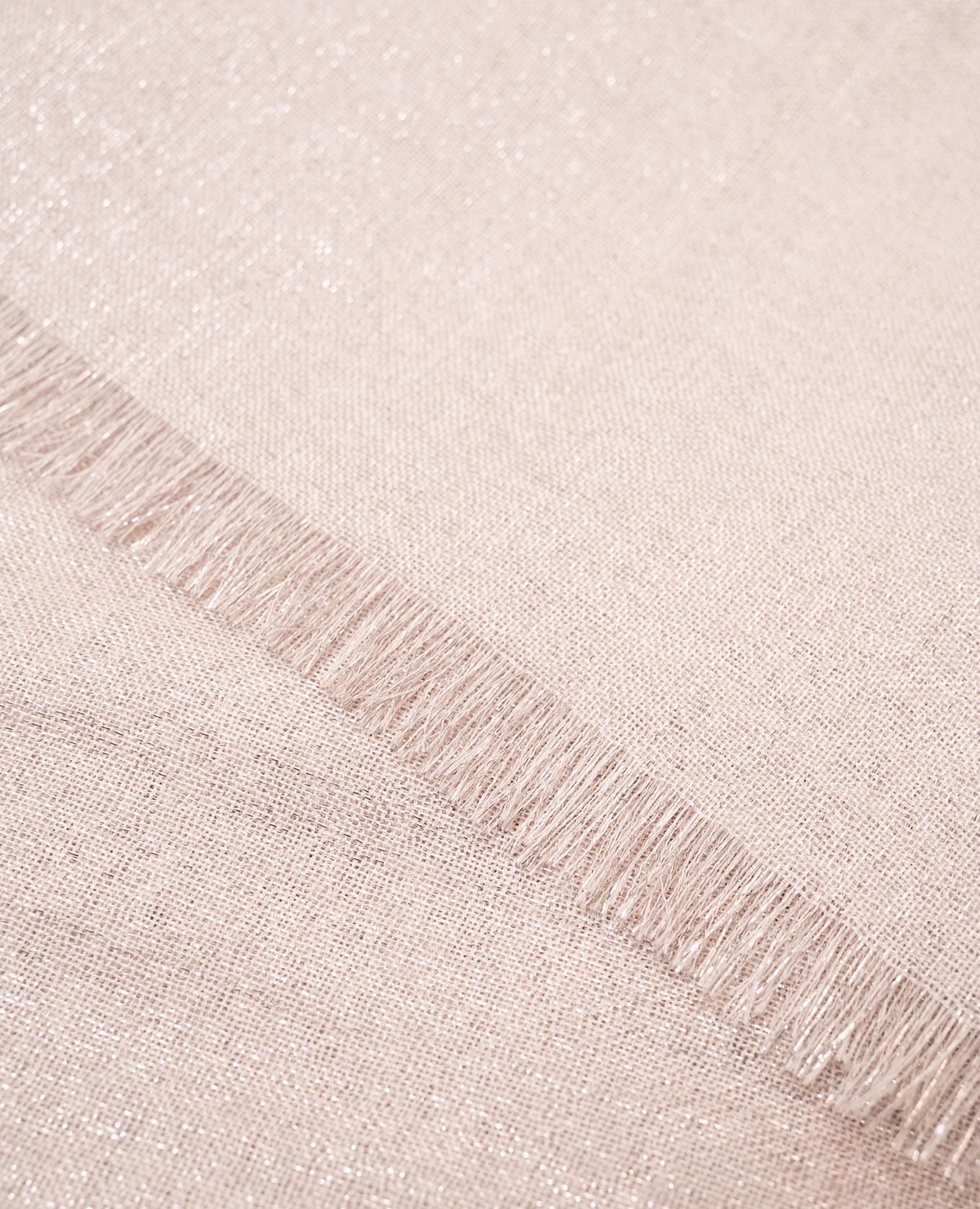 Beige cashmere and silk stole Brunello Cucinelli 3
