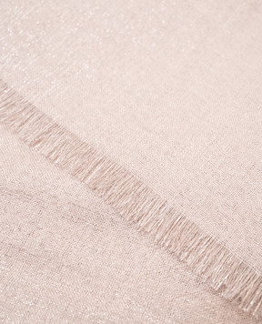 Brunello Cucinelli Beige cashmere and silk stole MSCDAR097P