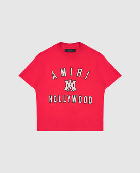 AMIRI Children's red T-shirt MA HOLLYWOOD AKJYTE1020