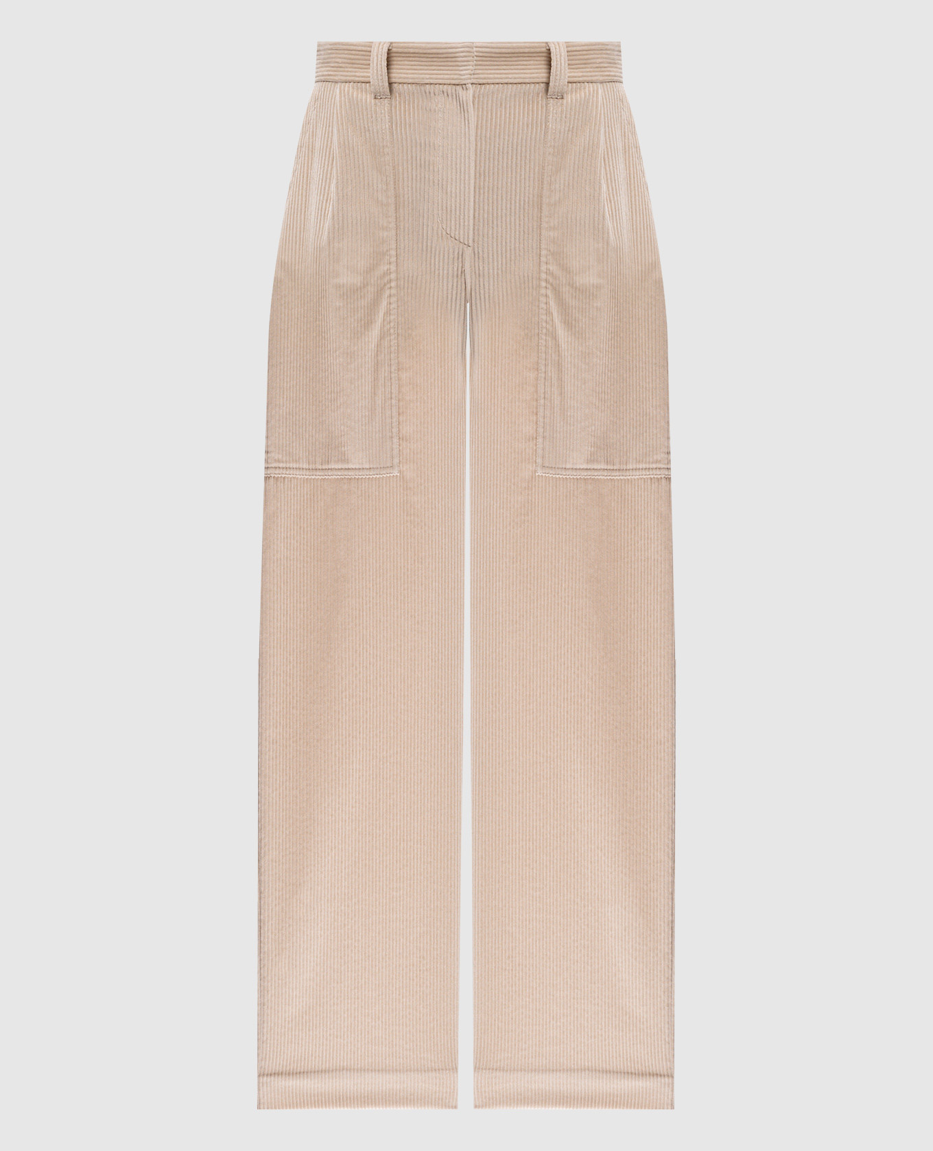 

Beige corduroy pants Brunello Cucinelli