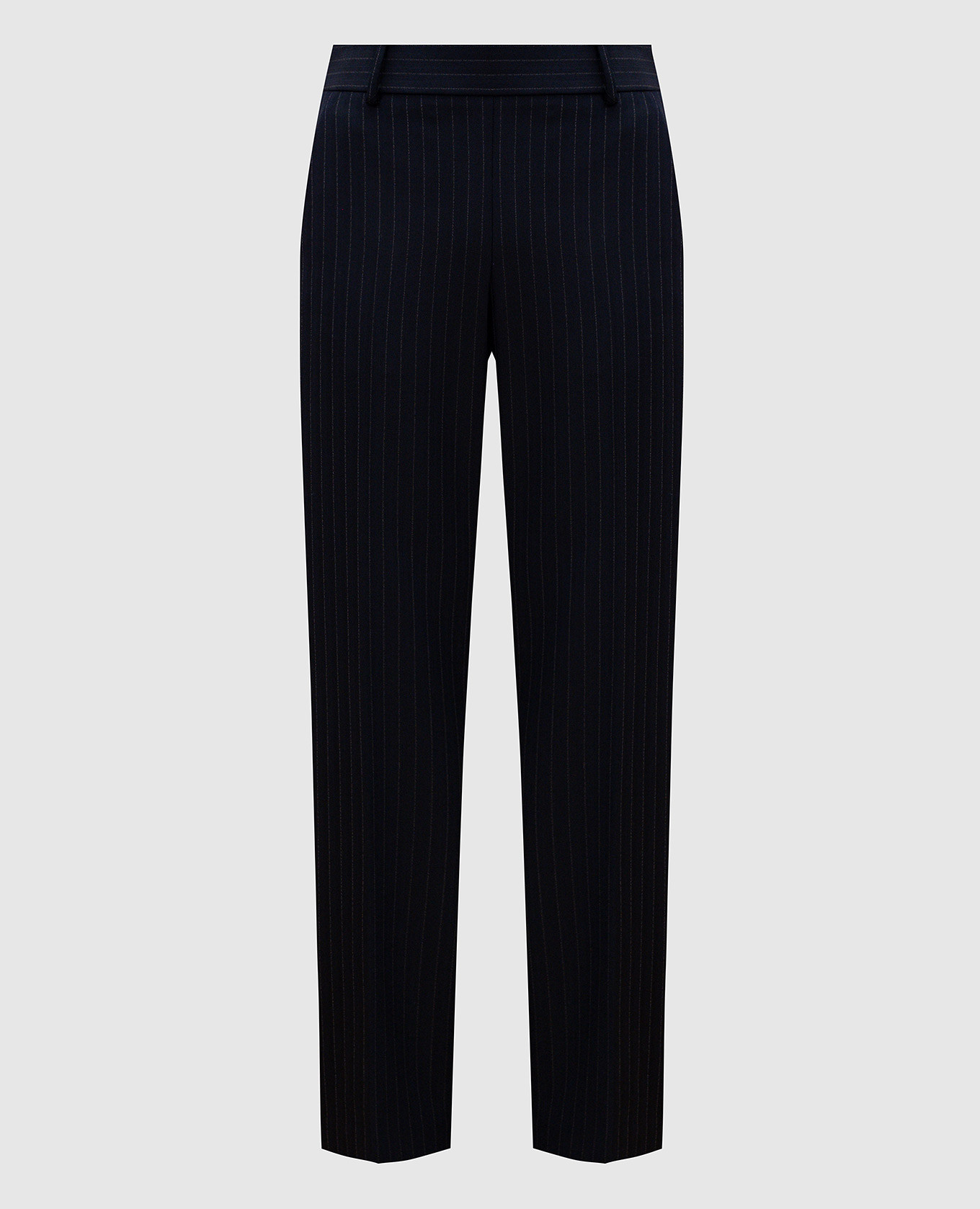 

Cambie blue striped wool pants Khaite