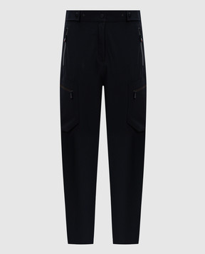Moncler Grenoble Black pants with logo J20982A00003597FA