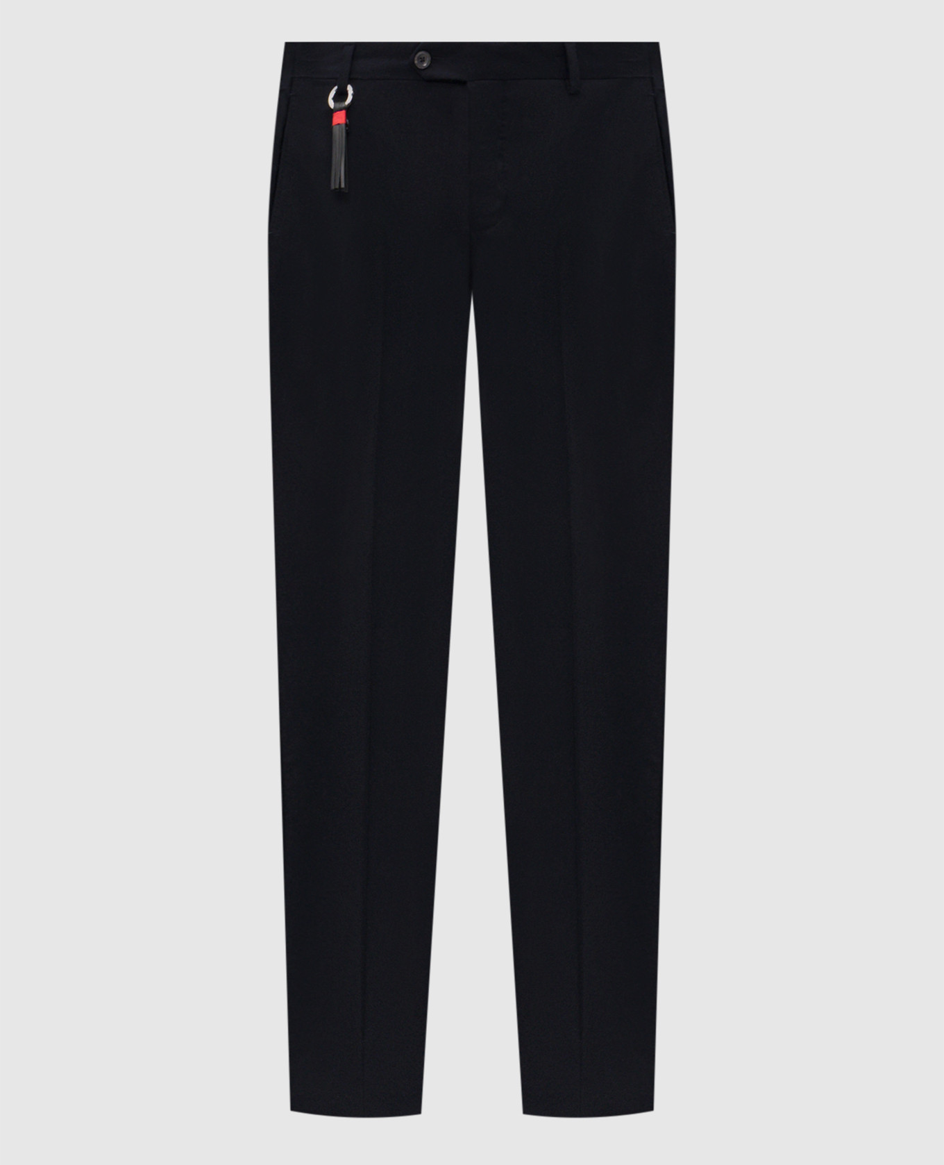 Blue wool and cashmere pants Marco Pescarolo