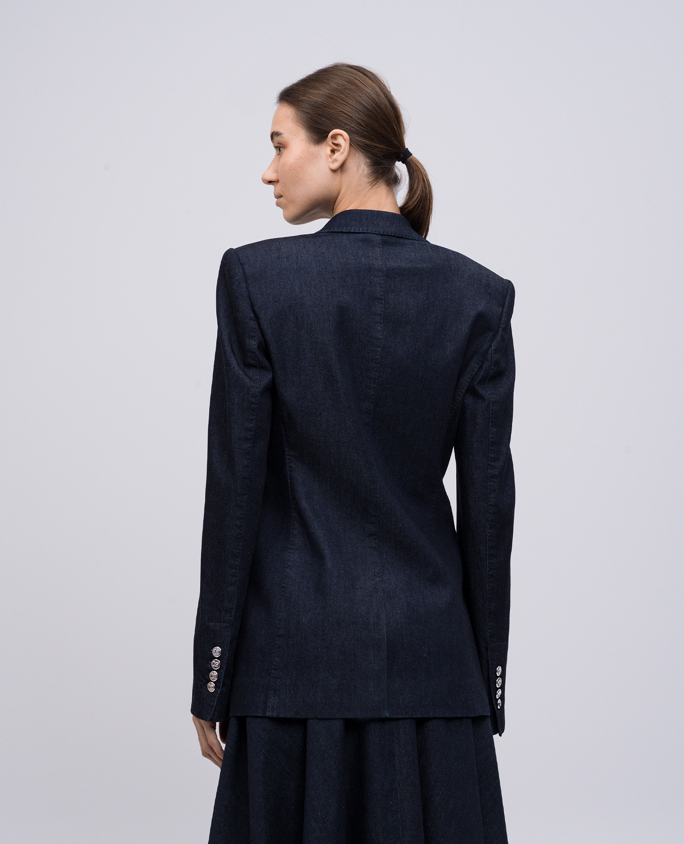 Turlington blue denim jacket Dolce&Gabbana 4