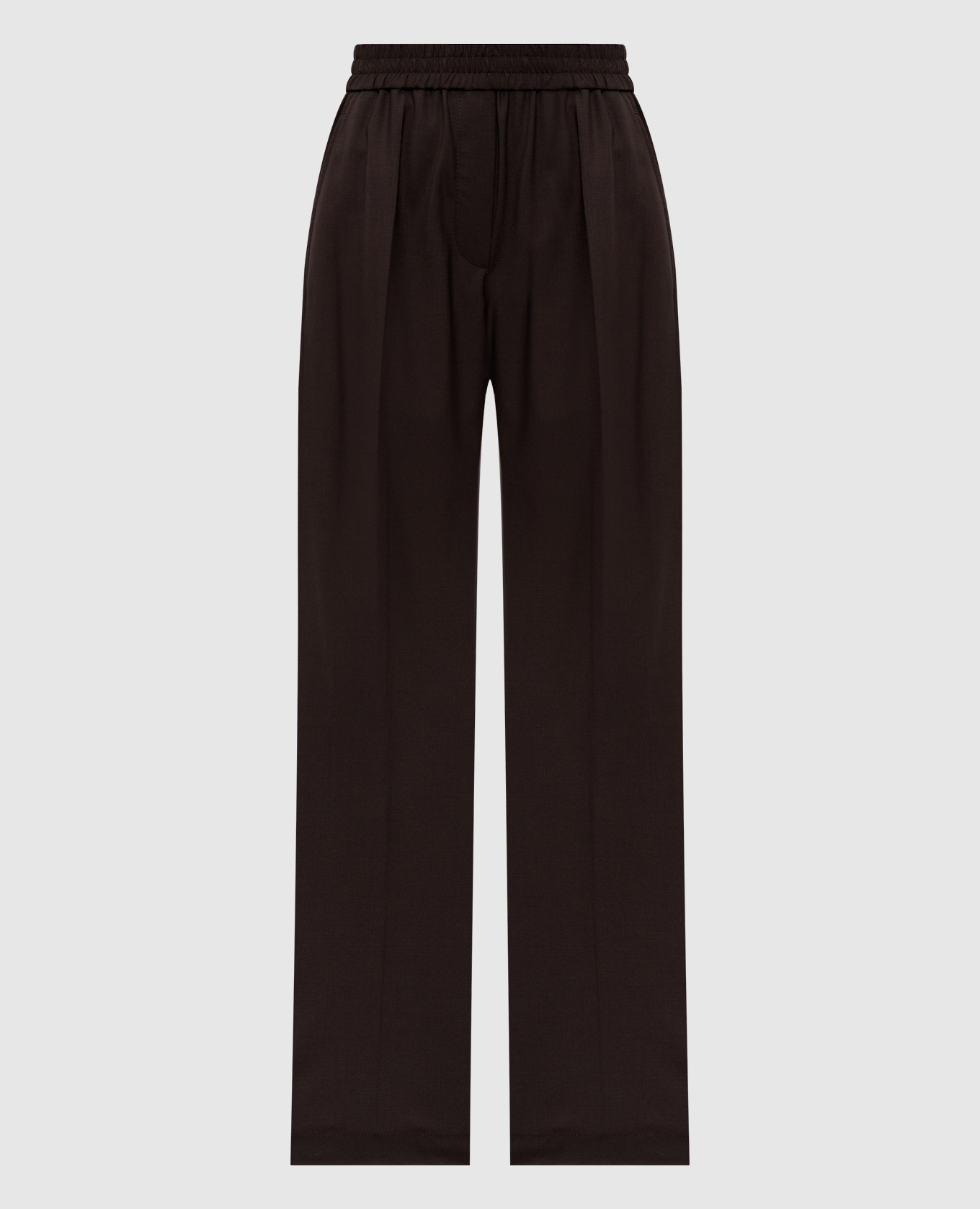 

Brown wool pants Brunello Cucinelli