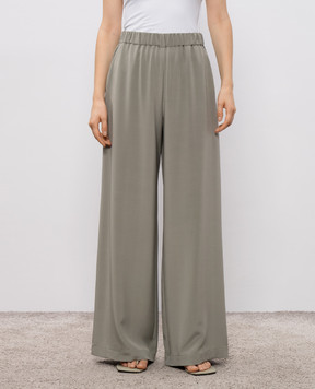 Max Mara Green BONN silk culottes BONN