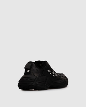 Balenciaga Black leather Monday sneakers 825417WDTSC