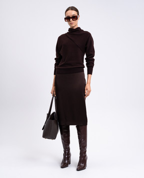 Tom Ford Brown pencil skirt GC5818FAX1524