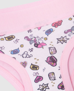 RiminiVeste Emy Bimba baby pink unicorn print panties B2823