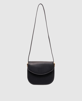 Jil Sander Black leather bag with logo J07WG0055P5372
