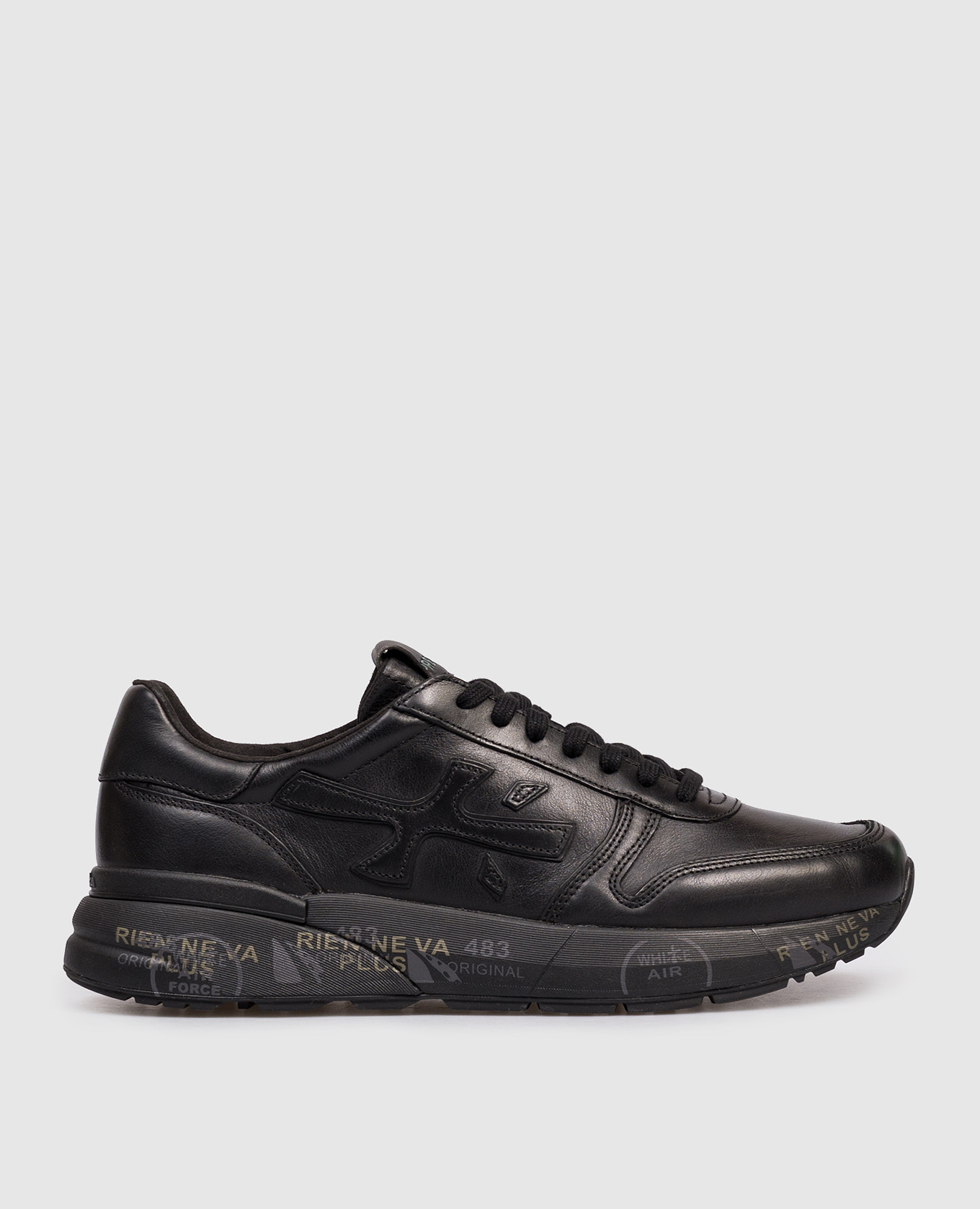 

Black leather sneakers MICK Premiata