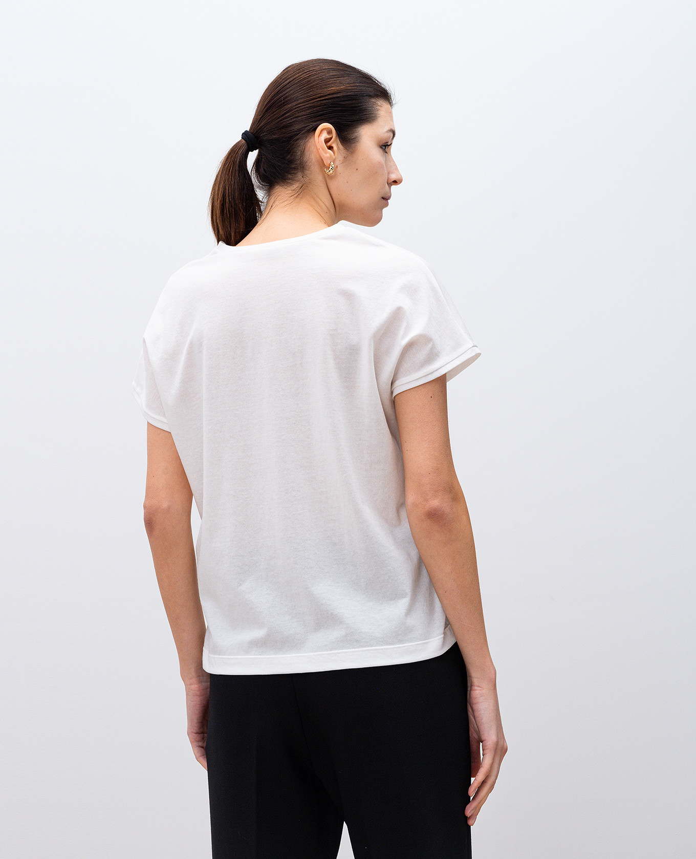 

Devra white t-shirt Khaite