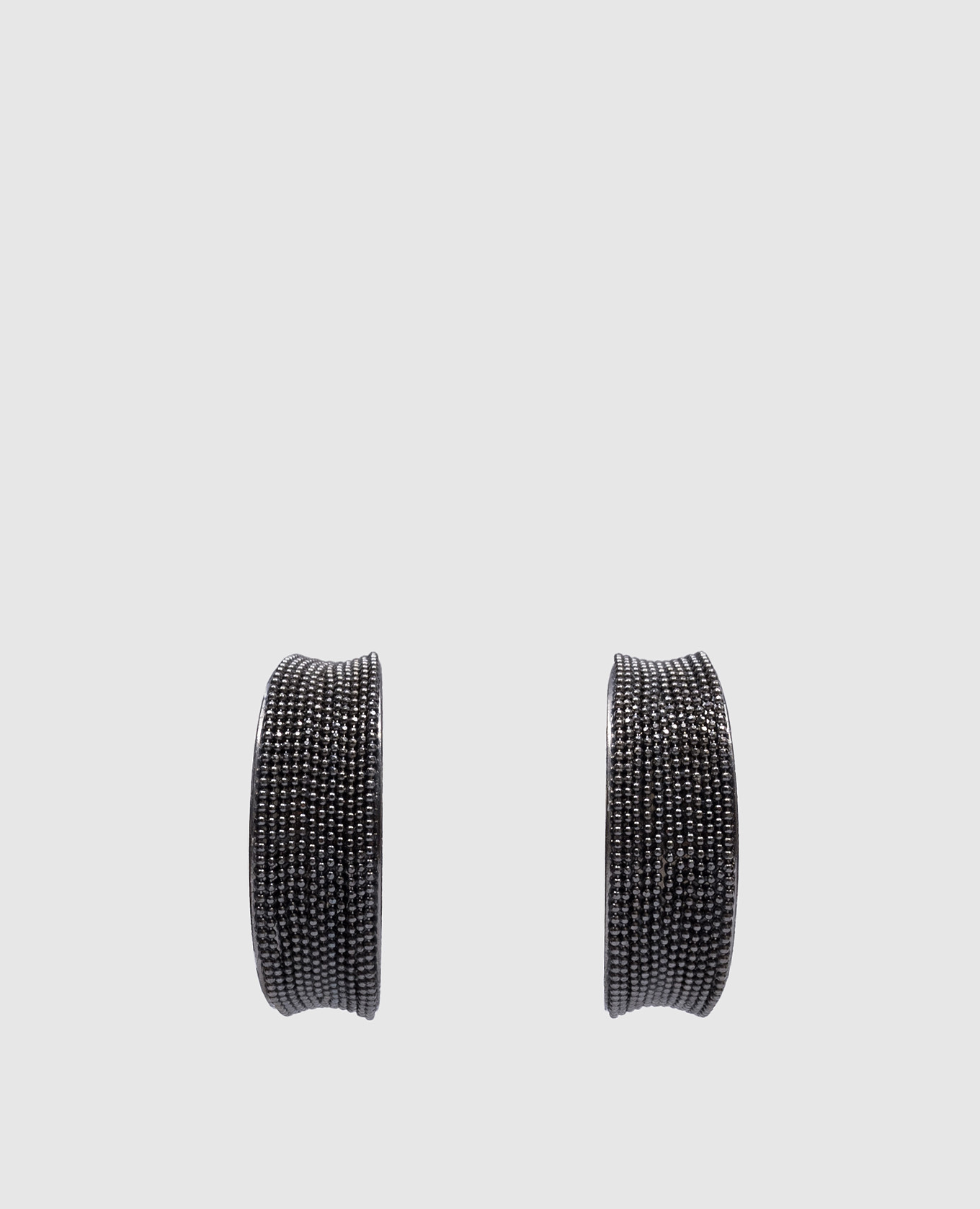 

Gilda gray congo earrings Peserico, Grey