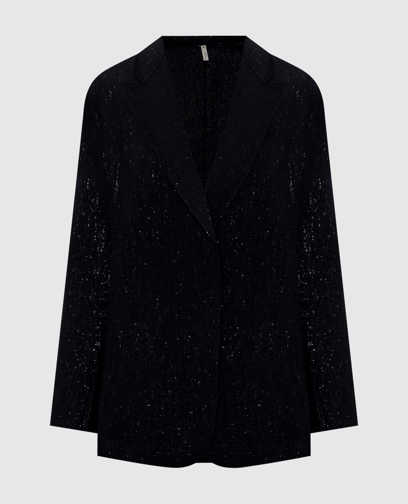 

Black cardigan with wool BOBOUTIC