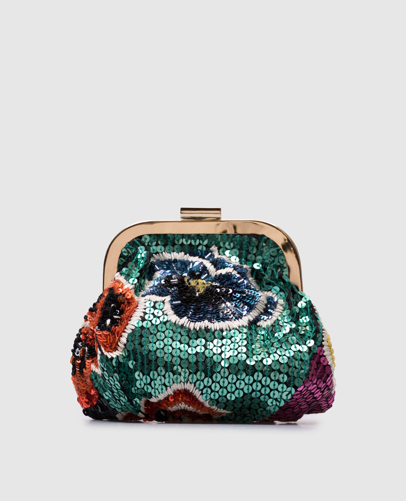 

Mini Palazzo bag with sequins La DoubleJ, White