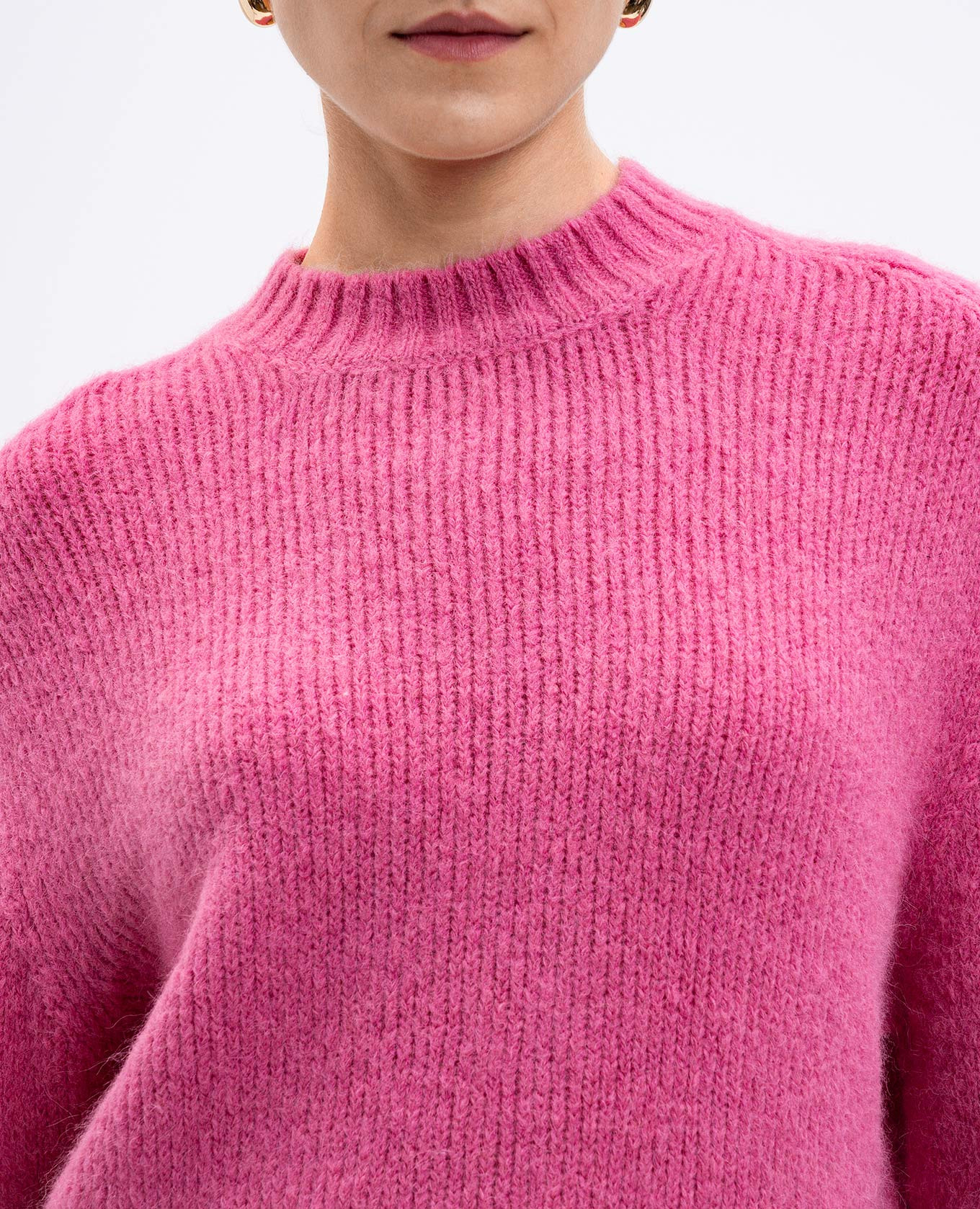

Pink alpaca wool sweater Twinset