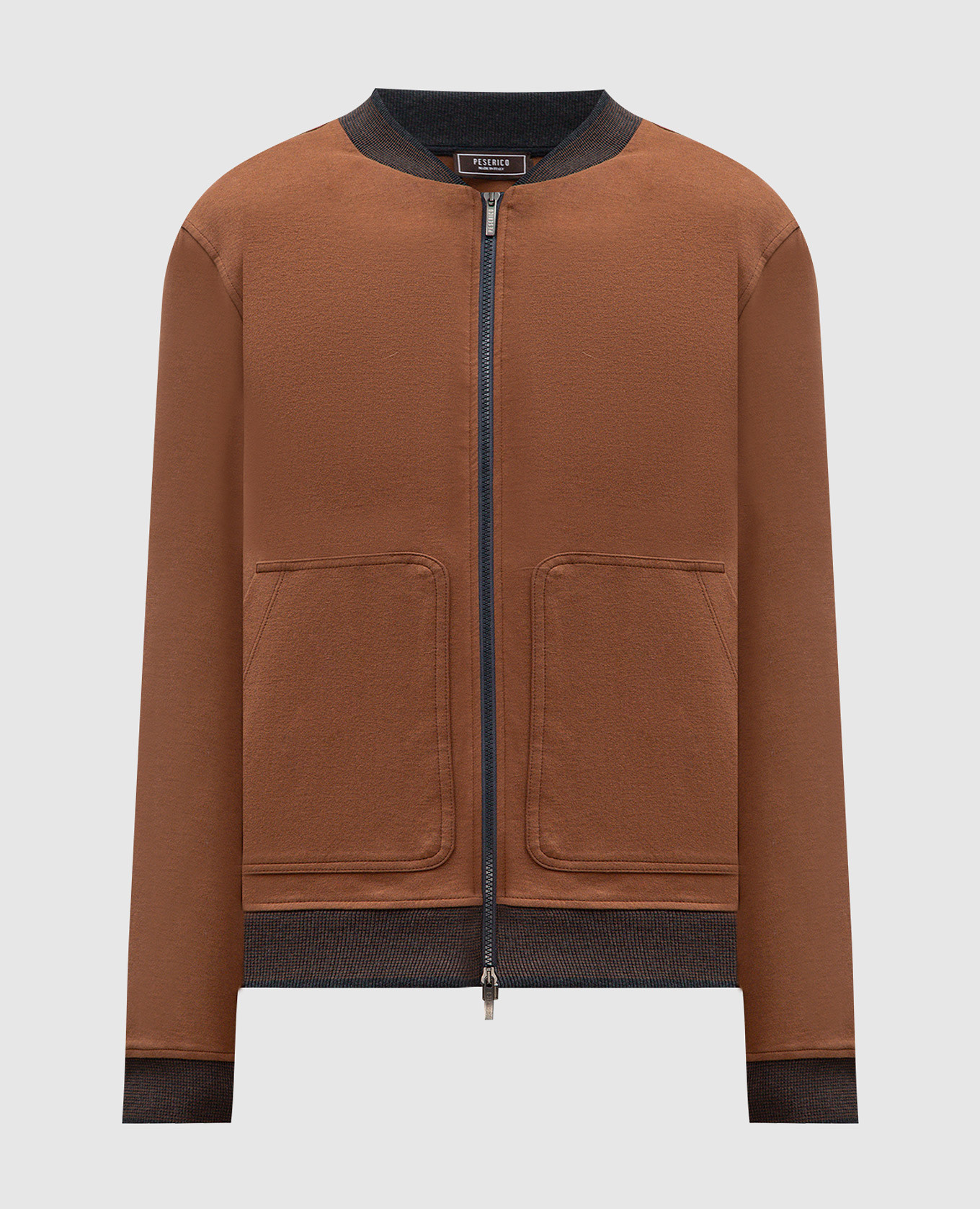 Brown sports jacket peserico