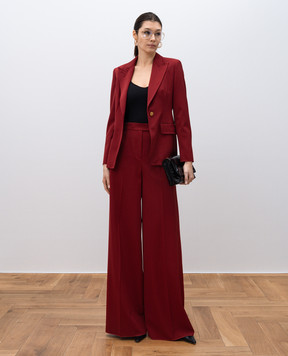 Max Mara Burgundy CURVE wool jacket CURVE