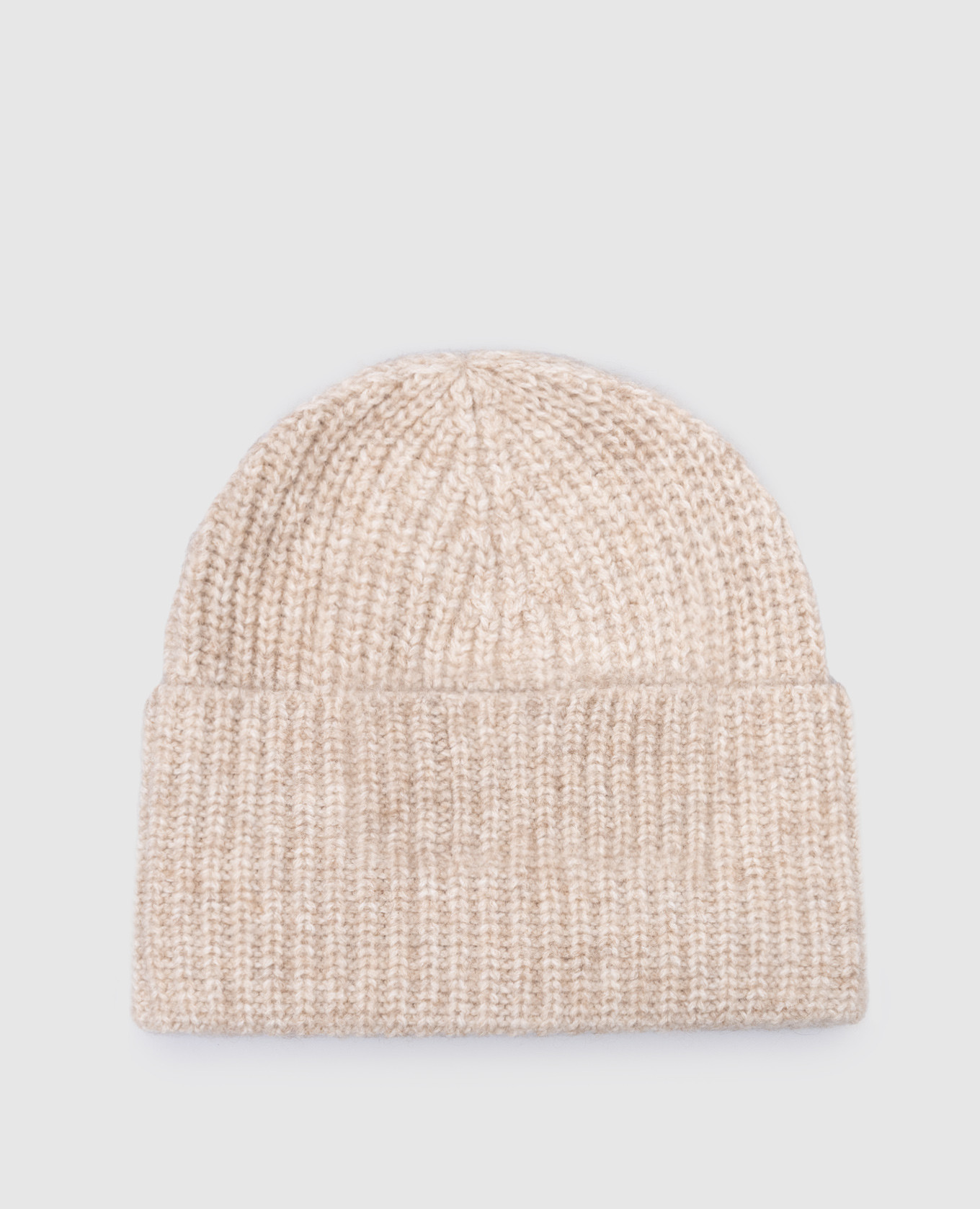 

Beige melange hat with wool, cashmere and silk Brunello Cucinelli