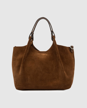 Gianni Chiarini Dua brown suede tote bag BS9779CMPL