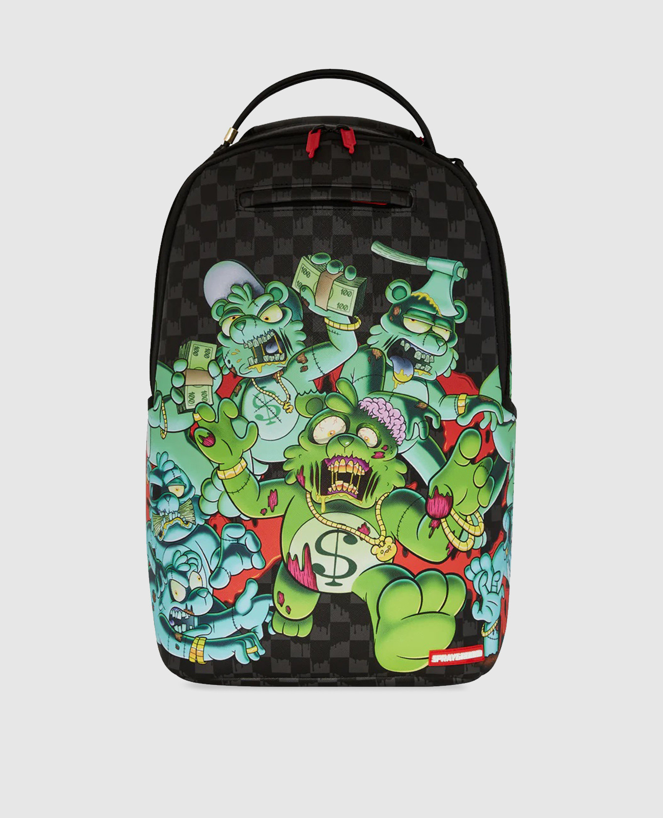 

Children's gray backpack Zombie Bear Sprayground, Grey