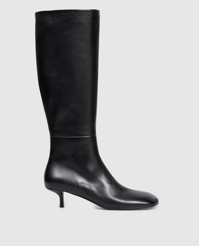 Marsell Black leather Cotama boots MW8601P010