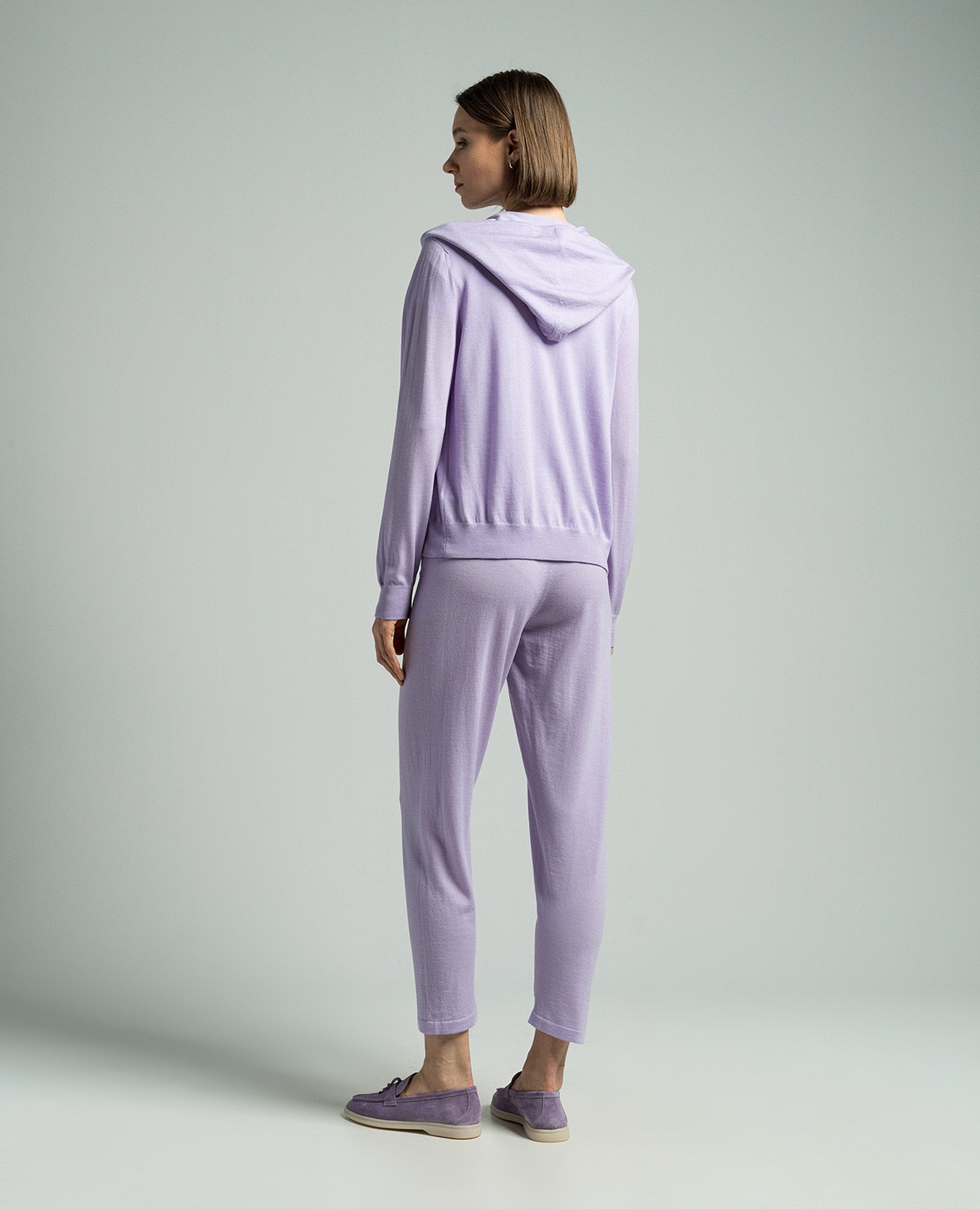 

Purple sports suit made of wool Babe Pay Pls, Violet