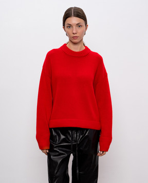 PROENZA SCHOULER Ruthi red cashmere sweater R2547291KK024