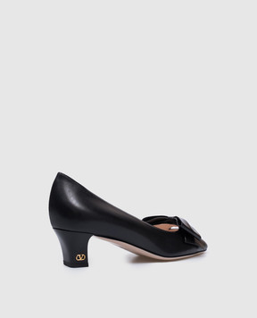 Valentino Black leather shoes BOWOW 6W2S0LB5DDT