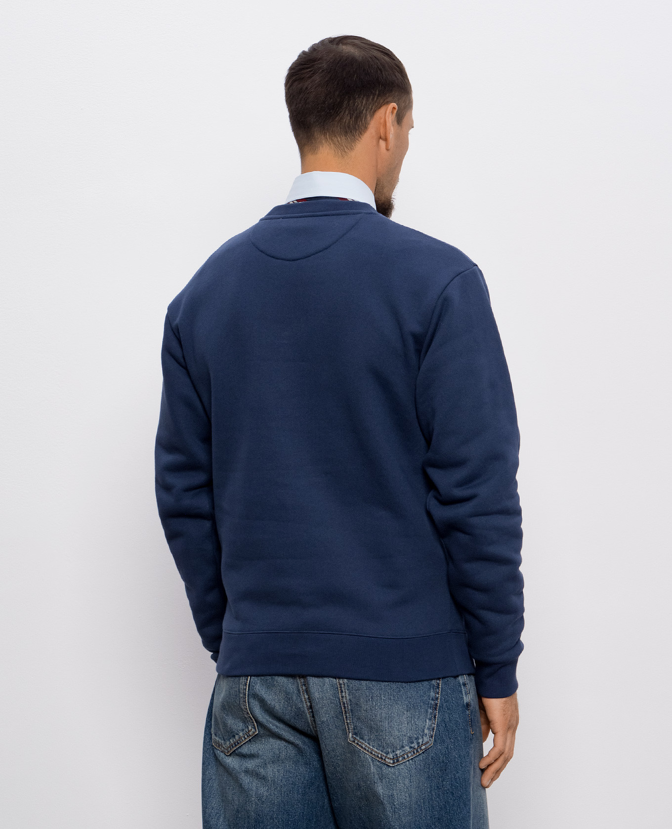 

Blue sweatshirt with logo Valentino