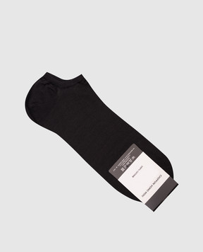RiminiVeste Black Chiffon mini socks CHIFFONMINI