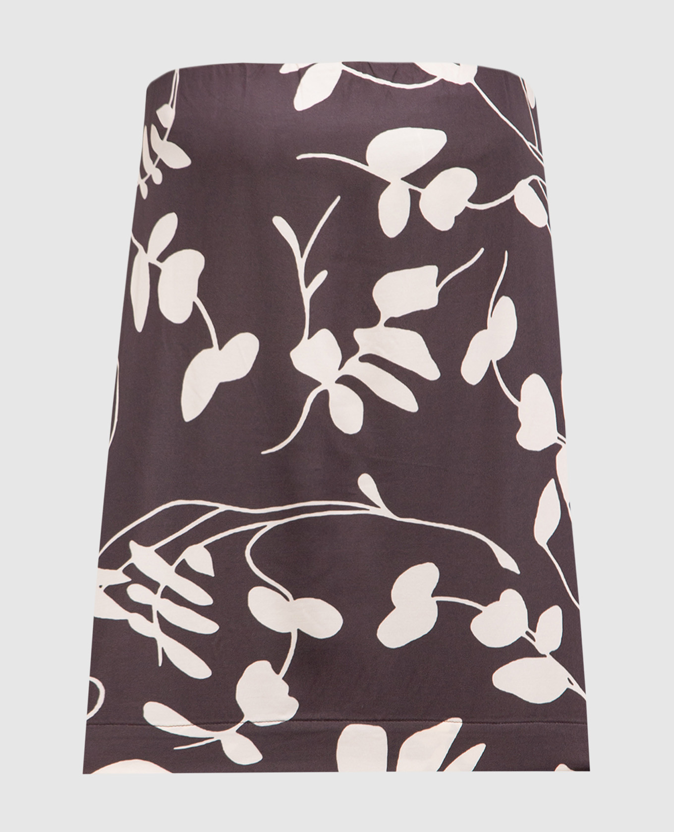 Chambien brown printed top Faithfull