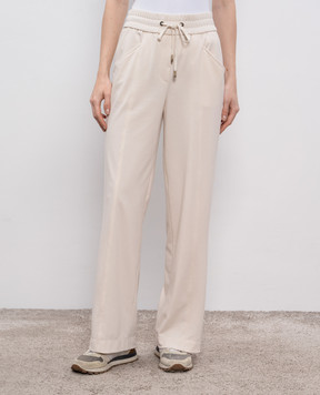 Peserico Beige sweatpants P04506J006906