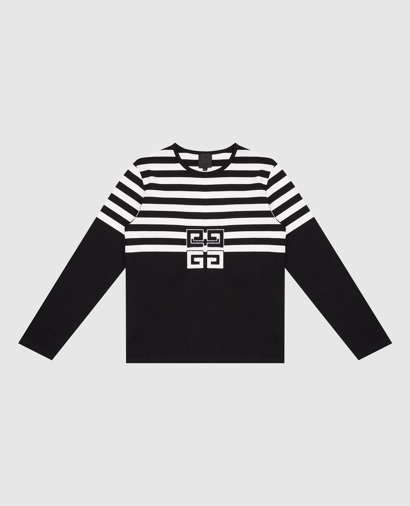 Children's black striped longsleeve Givenchy