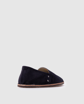 Brunello Cucinelli Blue suede espadrilles MPUCCLQ875