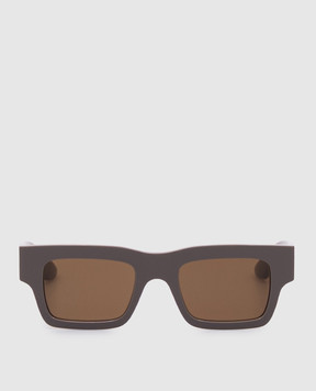Alexander McQueen Brown sunglasses with logo 832526J0749