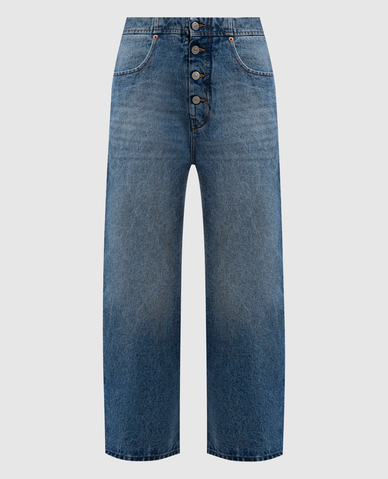

Blue jeans with a distressed effect Maison Margiela MM6