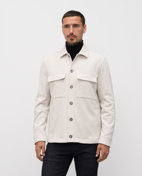 Peserico Beige shirt with wool R5273802187