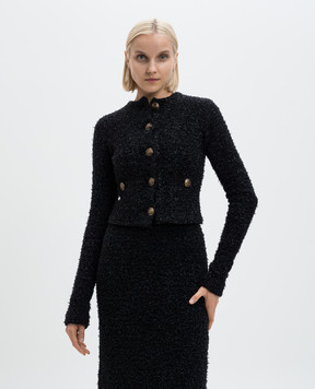 Balenciaga Black jacket with lurex 793604T3328