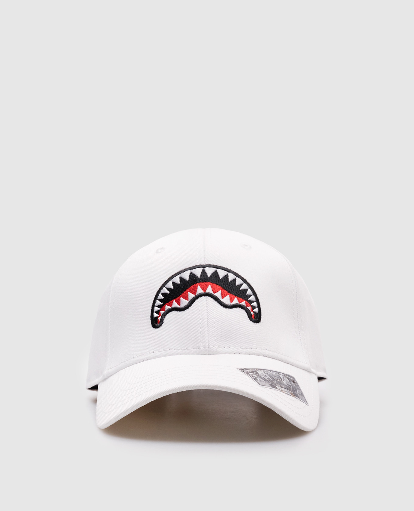 

Children's white cap with embroidered logo emblem Sprayground