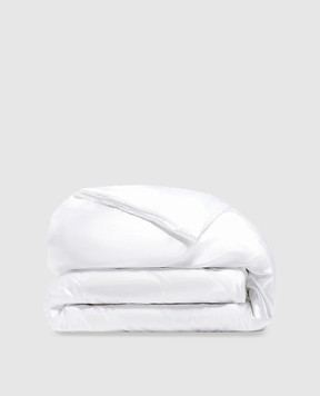 Dore & Rose White silk duvet cover with shiny texture DUVETCOVER180