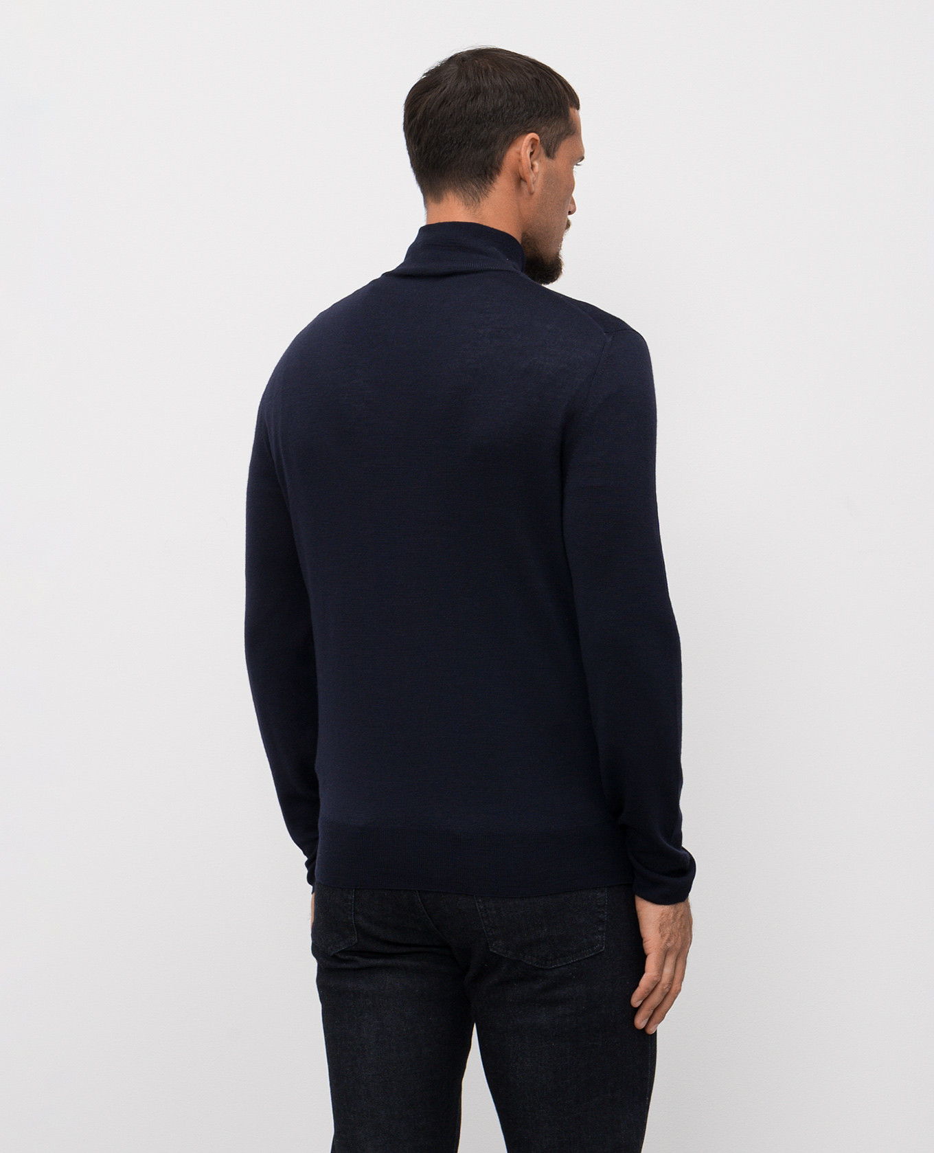 

Blue wool golf Canali