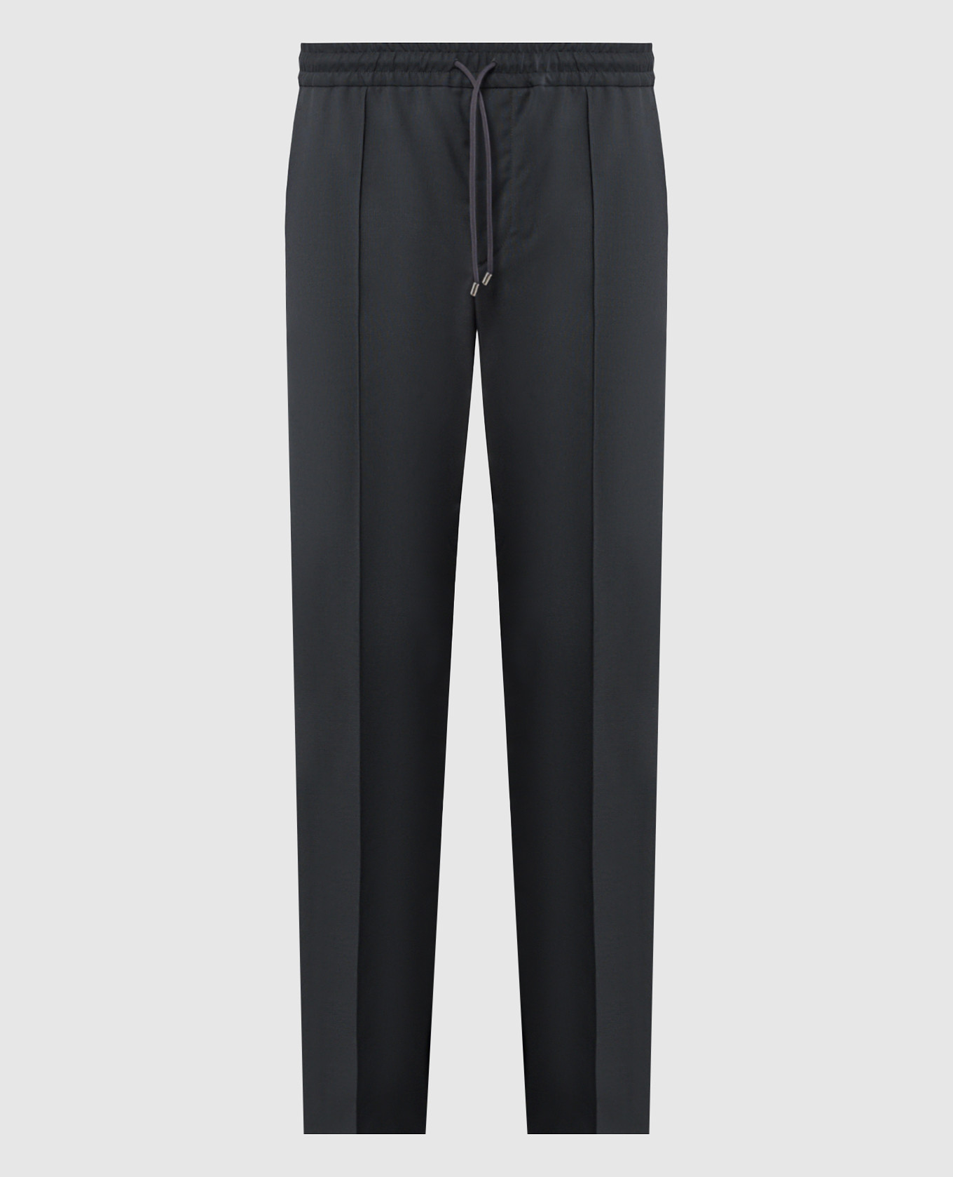 

Gray wool and mohair trousers Valentino, Серый