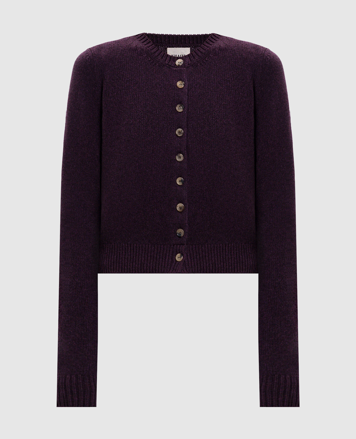 

Everheart purple cashmere cardigan Khaite, Violet