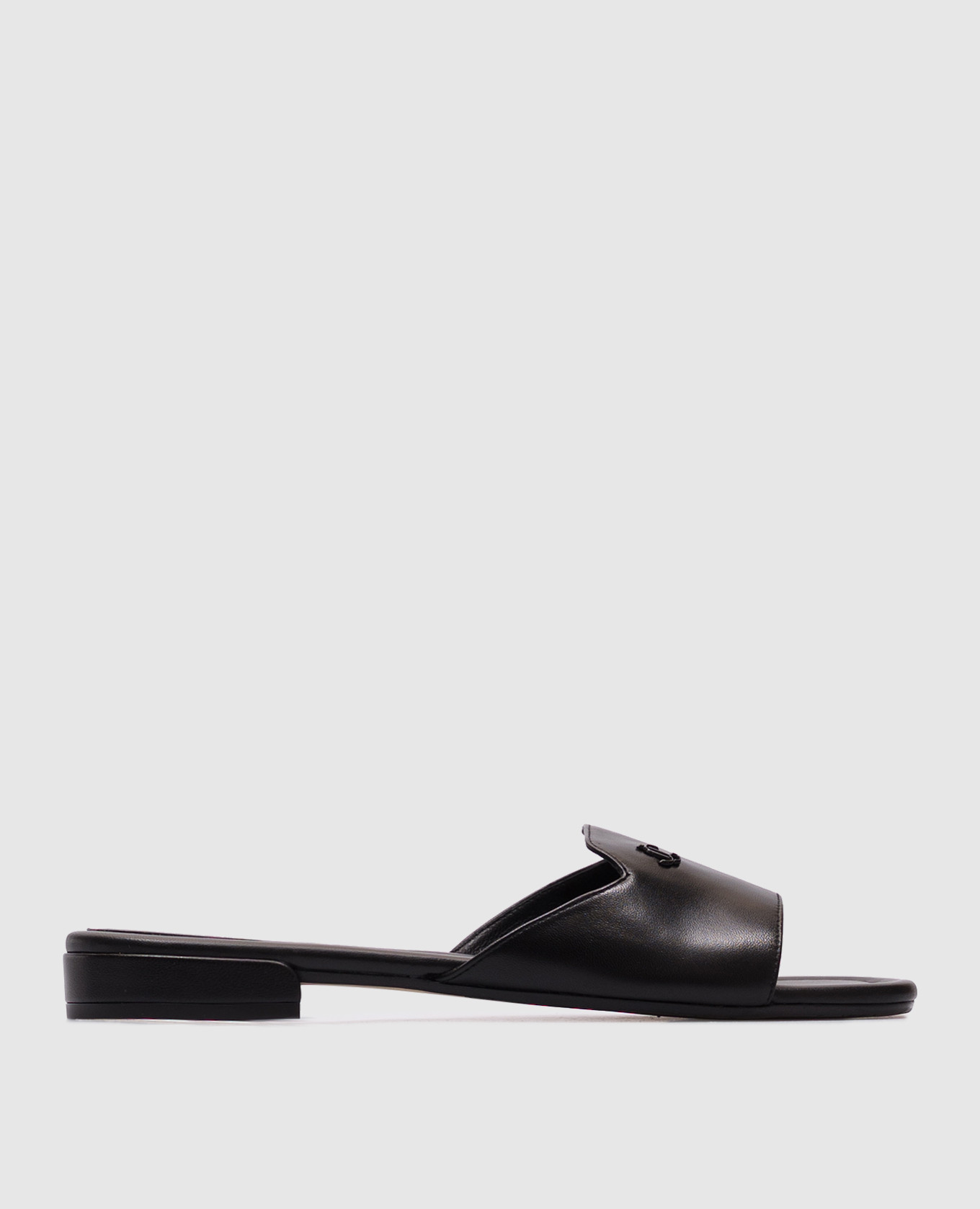 

Dina black leather flip-flops Jimmy Choo