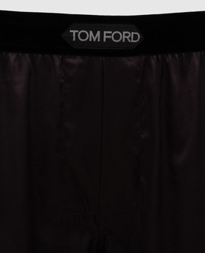 Tom Ford Black boxer briefs with logo pattern T4LE41010