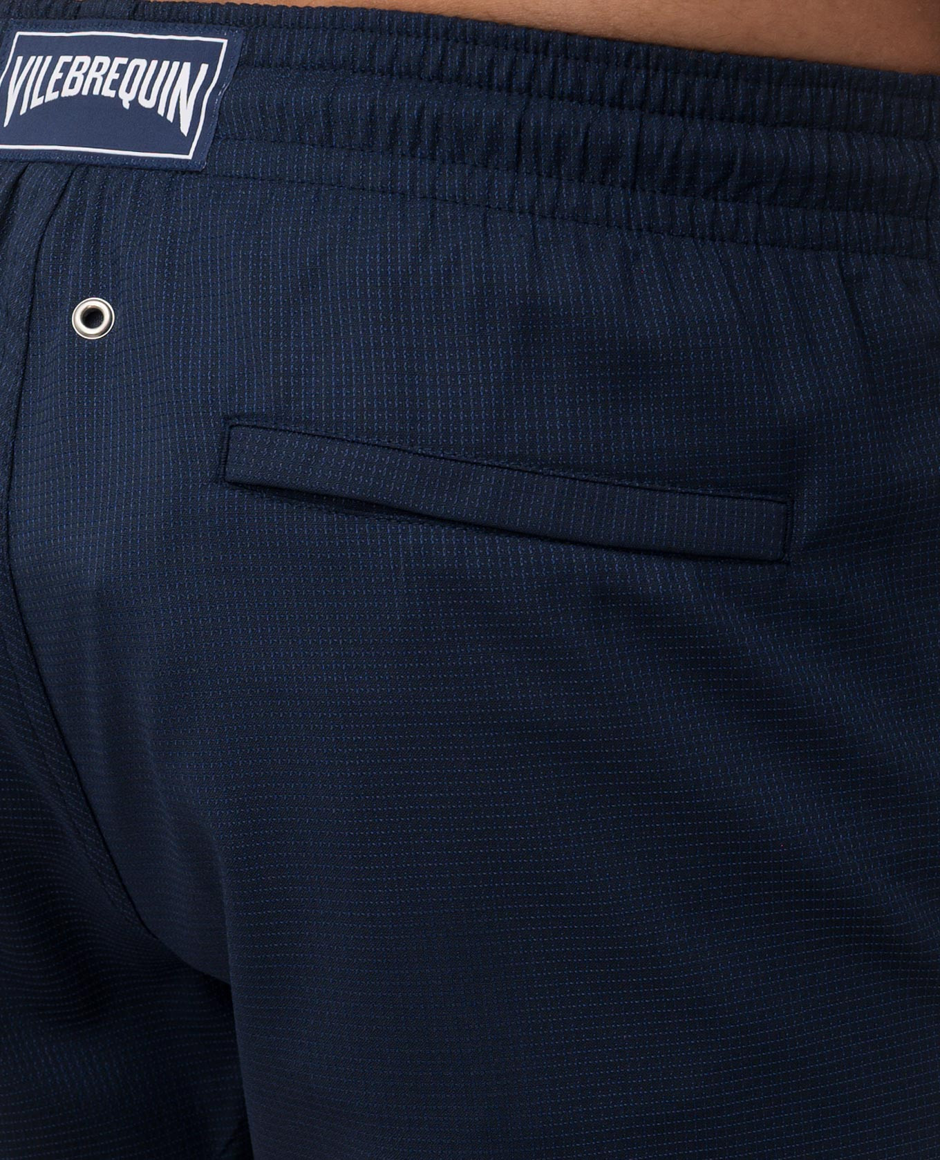 

Blue swim shorts with logo patch Vilebrequin