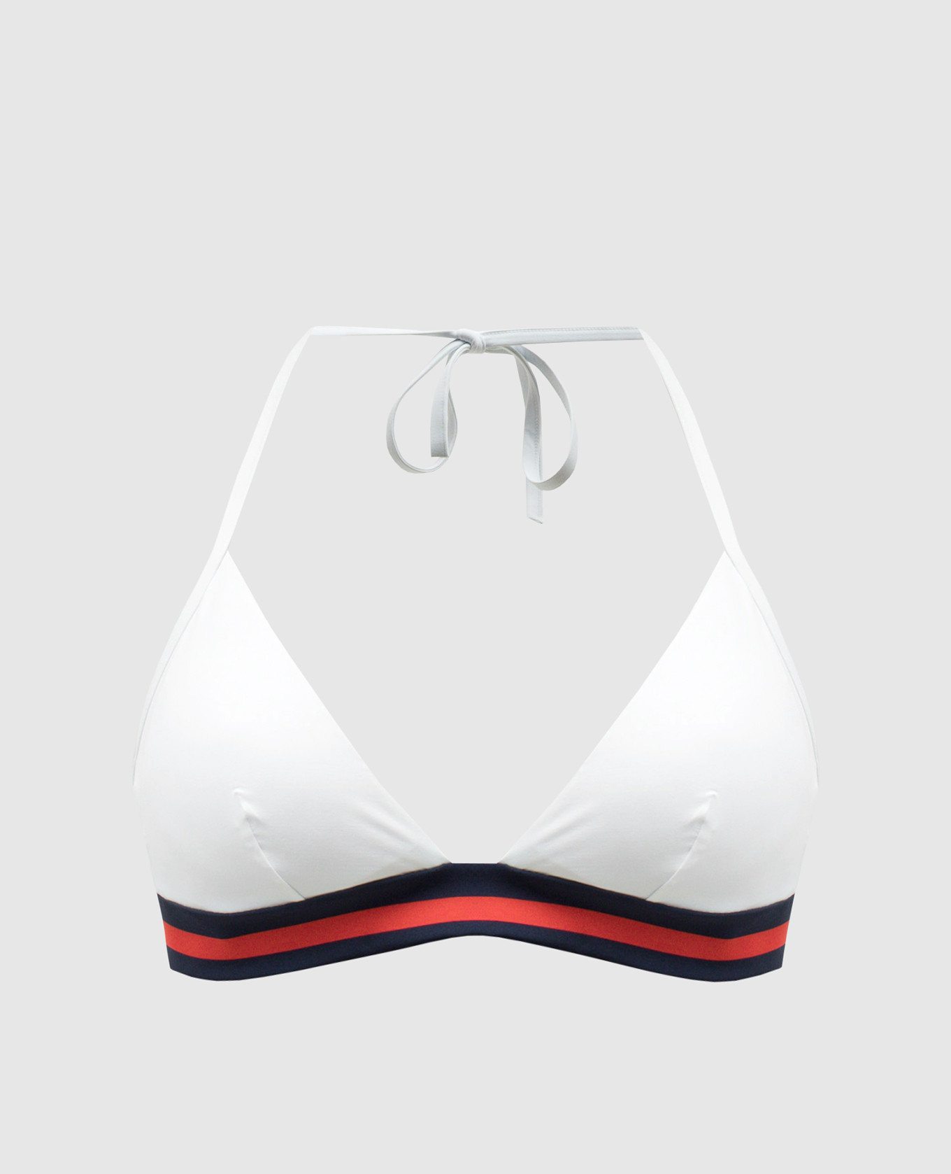 White bra from vilebrequin x ines de la fressange swimwear vilebrequin